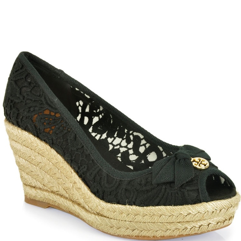 Jackie 75MM Wedge Espadrille Crochet